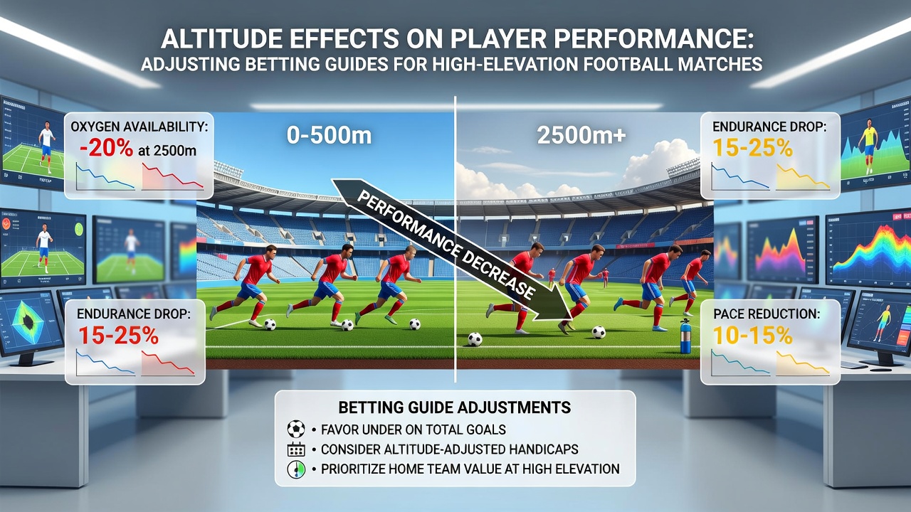 Data charts showing player distance covered and heart rate changes during high-altitude football matches