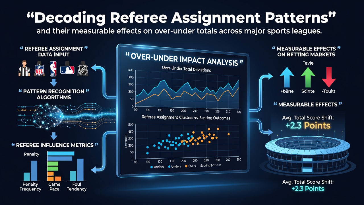 Detailed breakdown of goal averages by referee category in European leagues during the 2025-2026 season